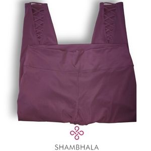 NWOT Shambhala Criss-Cross Leggings